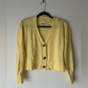 Cropped Cardigan Sweater